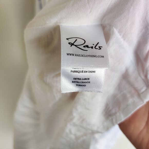 Rails Delilah Cloud Tie Dye Dress White and Blue Size XL - Picture 8 of 13